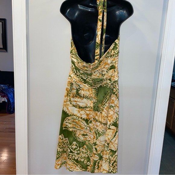 Tropical print halter dress by Jones New York - Picture 3 of 4